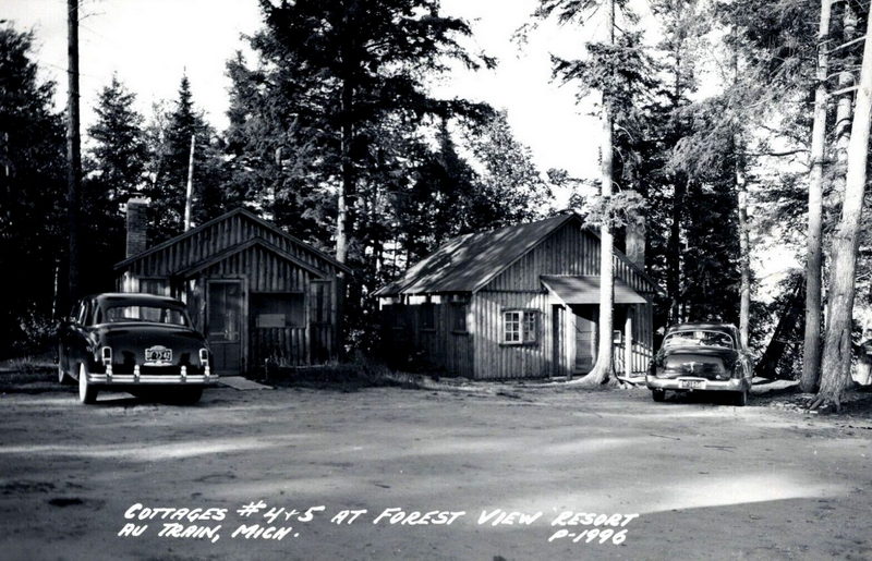 Northern Nights Resort (Crists Forest View Resort) - Vintage Postcard